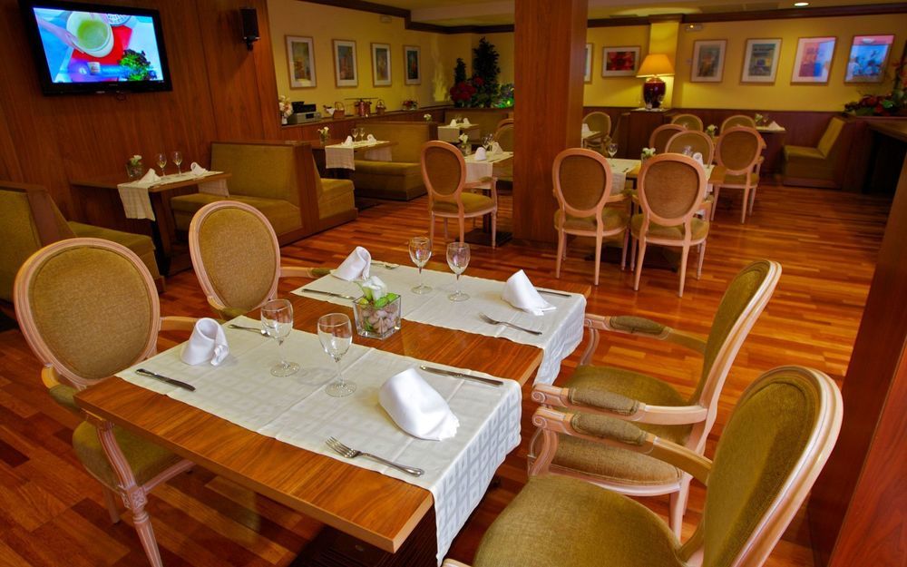 Hotel Borgia Gandia Restoran foto