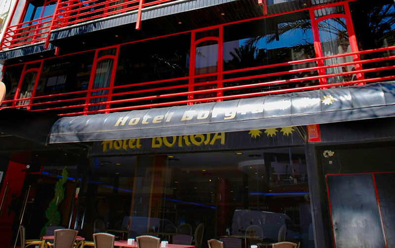 Hotel Borgia Gandia Bagian luar foto