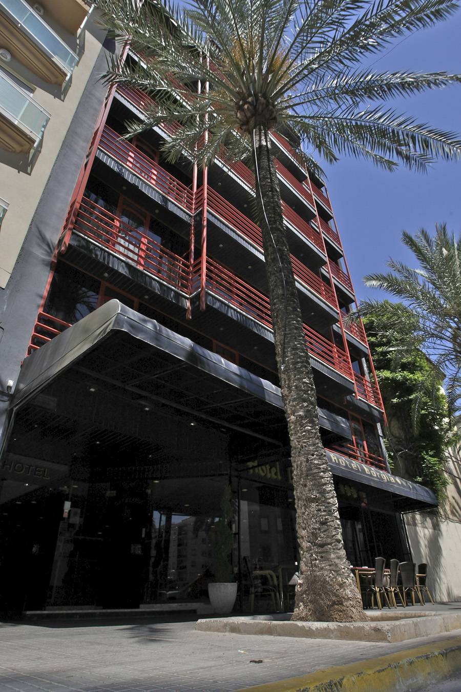 Hotel Borgia Gandia Bagian luar foto