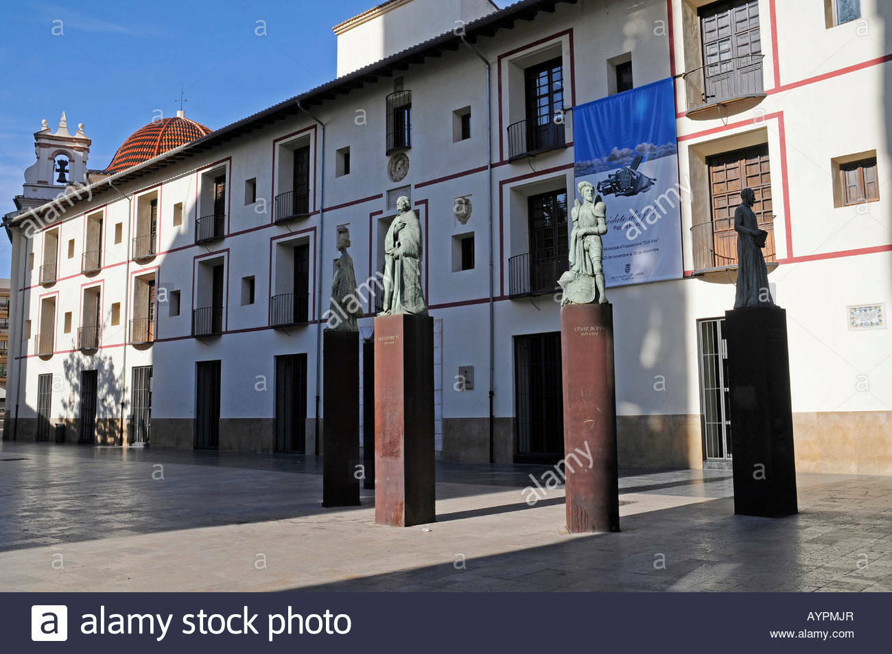 Hotel Borgia Gandia Bagian luar foto